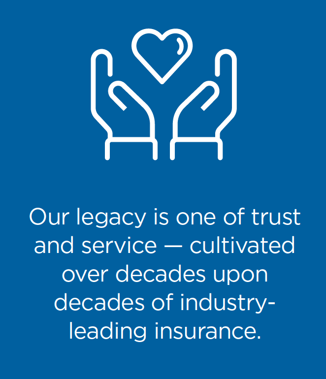 our legacy is one of trust and service