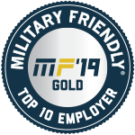 2019 Military Friendly Employer Badge